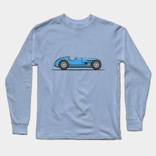 Classic Racing Car - Blue Long Sleeve T-Shirt